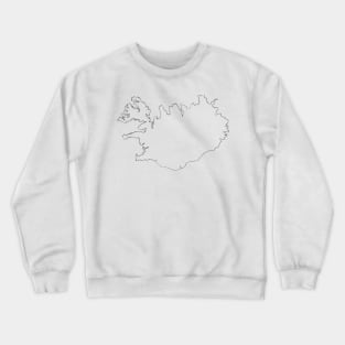 Iceland Outlines Crewneck Sweatshirt